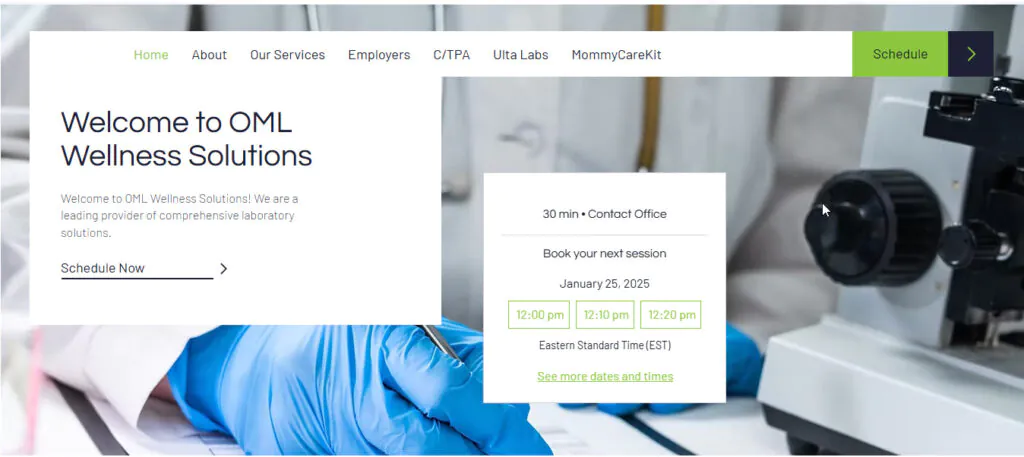 OML-Wellness-Website-Design-and-development-by-Asjad-Ali-web-app-developer-1024x457