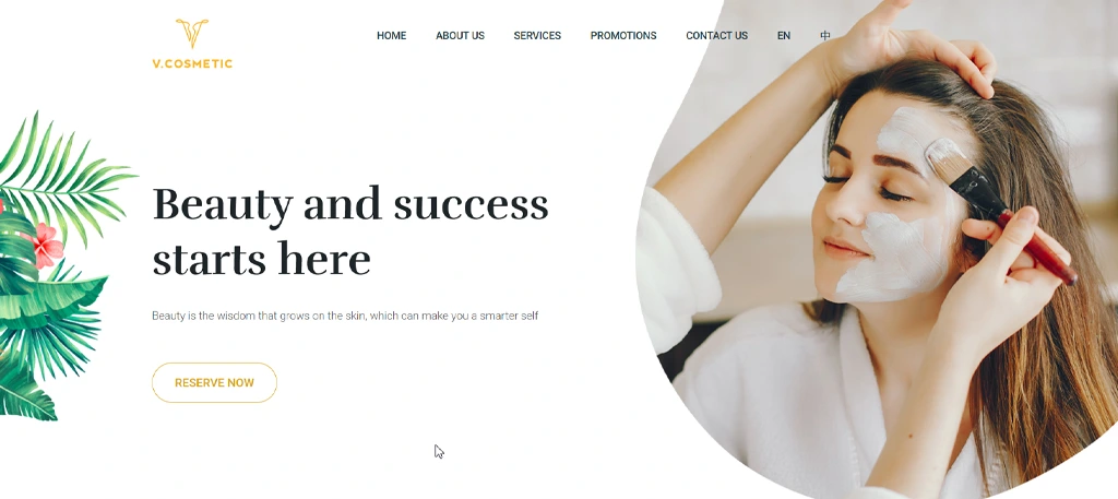 V-Cosmetic-Website-Design-and-development-by-Asjad-Ali-web-app-developer