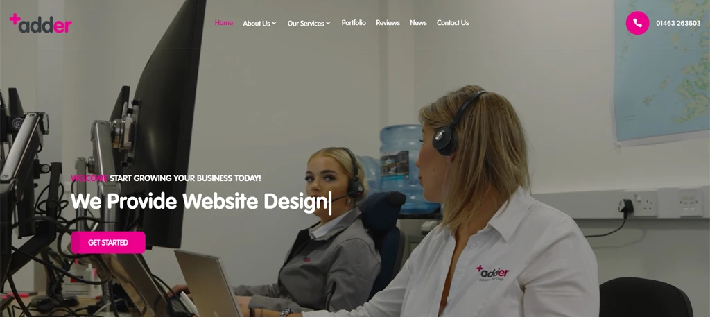 Home 19 adder Website Design and development by Asjad Ali web app developer